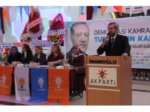 Ünüvar: “Ak Parti, Ülkeye Hizmetin Buluşma Noktası”