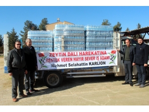 İşadamı Karlıon’tan Mehmetçiğe Su Desteği