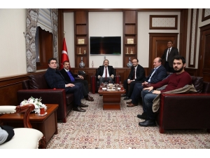 Ak Parti Bayburt Milletvekili Kavcıoğlu, Vali Pehlivan’ı Ziyaret Etti