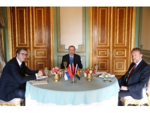 Erdoğan, Sırbistan Cumhurbaşkanı Vuçiç İle Öğle Yemeği Yedi