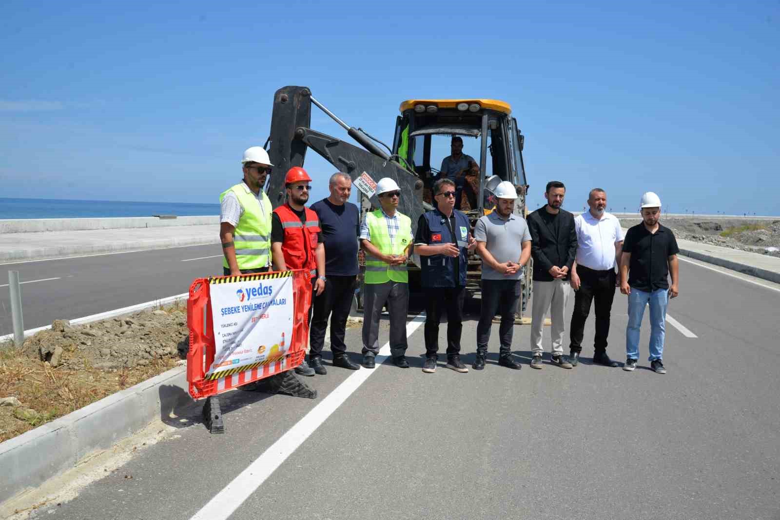 turkeli-cevre-yolu-aydinlatma-projesi-basladi