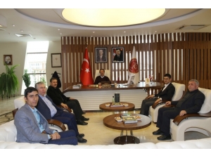 Ak Parti Kozaklı İlçe Teşkilatı Rektör Bağlı’yı Ziyaret Etti