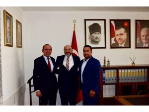 Başer Ve Demirel’den Başkan Çetinbaş’a Tebrik Ziyareti