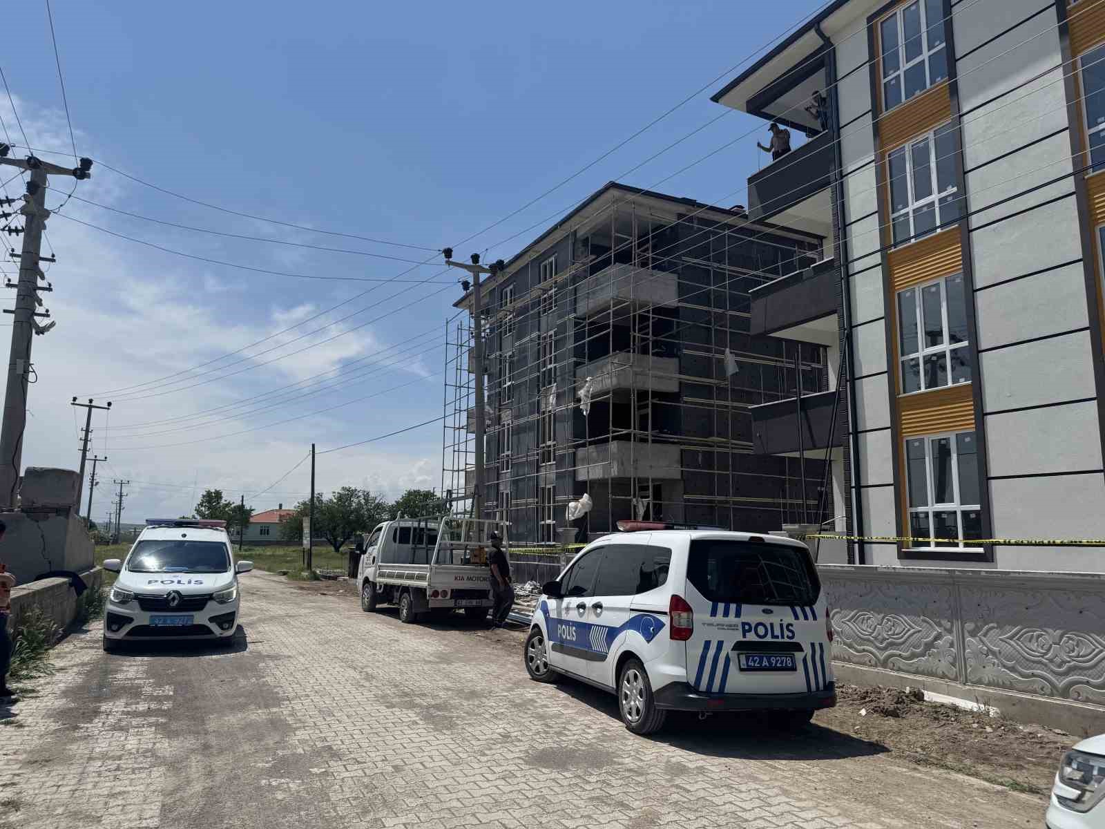 konya-da-elektrik-akimina-kapilan-isci-4-uncu-kattan-dustu