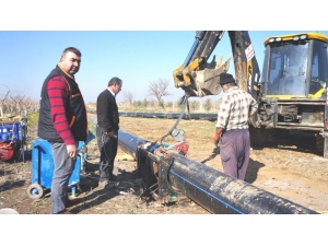 Sarıgöl Yeni Sezonda Kapalı Sistem Sulama İle Tanışacak