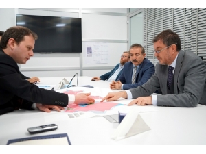 Rektör Ayrancı Teknokent Mesaisine Devam Ediyor