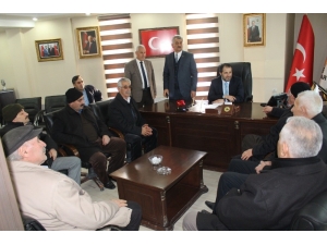 Ak Parti İl Başkanı Gür’e Ziyaretler Devam Ediyor