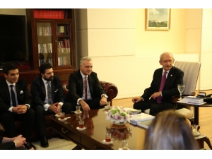 Kılıçdaroğlu, Hukuk Akademi Derneği Heyetini Kabul Etti