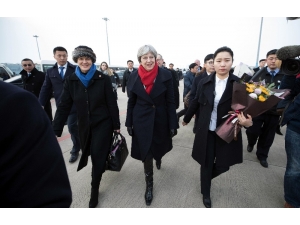 İngiltere Başbakanı May, Çin’de