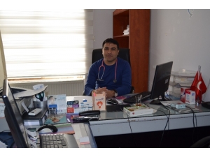 Sason Devlet Hastanesine Atanan Çocuk Doktoru Göreve Başladı