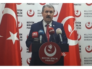 Bbp Genel Başkanı Destici: “Reyhanlı’da 52 Kişinin Ölümüne Yol Açan Bir Teröristi Soçi’ye Çağırdılar”