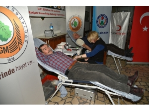 Ormancılar Kan Bağışladı
