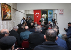 Başkan Kazım Kurt, Bey-der’de Vatandaşlarla Buluştu