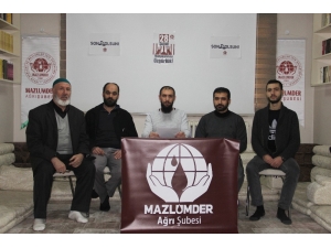 Mazlumder Ağrı Şubesi’nden 28 Şubat Proestosu