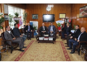 Başkan Gürkan’dan Ali Evren’e Hayırlı Olsun Ziyaretti