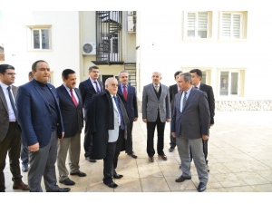 Vali Şentürk, Milli Eğitim Müdürlüğü’nü Ziyaret Etti