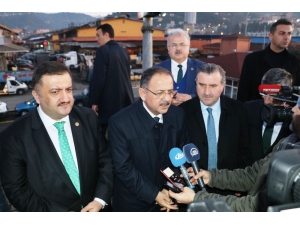 Bakan Özhaseki: “Rize’de Riskli Dolgu Alanında 2 Bin 700 Konut Ve Bin 500 Ticarethane Bulunuyor”