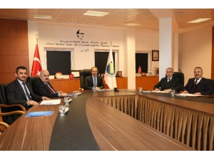 Doğu Karadeniz’in 5 Rektörü Ordu’da Buluştu