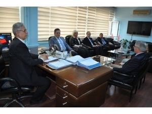 Tso Başkanı Yalçın Kaymakam Madenoğlu Ve Başkan Uysal’ı Ziyaret Etti