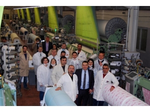 Süleyman Demirel Üniversitesi Yetkilileri, Sanko Tekstilde İncelemelerde Bulundu