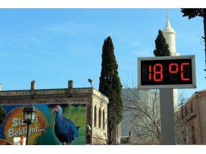 Samsun’da Termometreler 18 Dereceyi Gösterdi