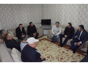 Ak Parti İl Başkanı Keskin Ziyaretlerde Bulundu