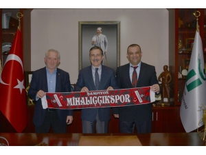 Şampiyondan Başkan Ataç’a Ziyaret