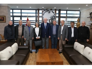 Hacı Bektaş Veli Derneği’nden Kazım Kurt’a İade-i Ziyaret