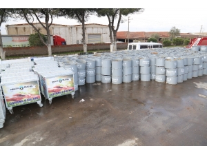 Kül Konteynerlerine Göz Diktiler