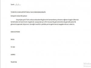 Askere Gitmek İçin Dilekçe Dolduruyorlar