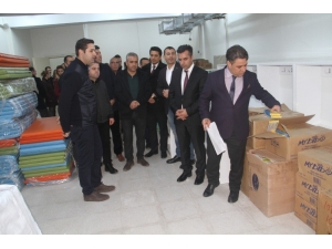 Bismil Belediyesinden Anaokullara Malzeme Desteği