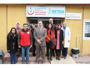 Erzincan’da Gençlerden Ketem Ziyareti