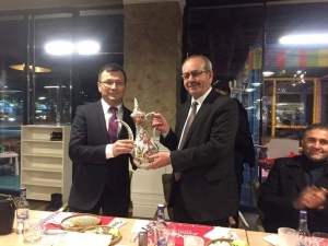 Aslanapa’da Müdür Zafer Sevinç’e Veda