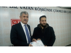 Girişimcilere Sertifikaları Verildi