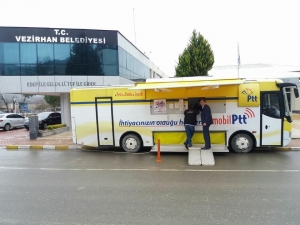 Mobilize Ptt Aracı Vezirhan’da Hizmete Girdi