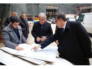 Tayyar İle Fadıloğlu Sanat Merkezi’ni İnceledi