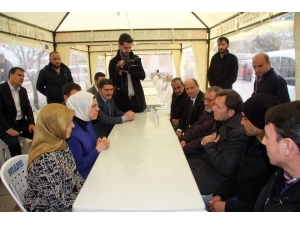 Ak Parti’li Ravza Kavakçı Kan’dan Afrin Şehidi Yılmaz’ın Ailesine Ziyaret