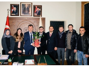 Gençlik Kollarından Çelik’e Ziyaret