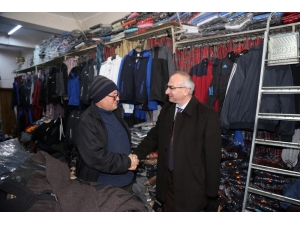 Başkan Yılmazer, Esnaflarla Bir Araya Geldi