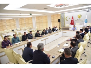 Başkan Belediyesi’nde Haftalık İstişare Toplantısı