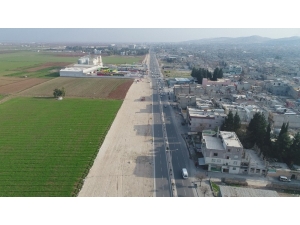 Akçakale Yolunda Yol Genişletme Çalışmaları Başladı