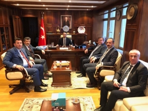 Çaturoğlu Milli Emlak İle Mülkiyet Sorununu Görüştü