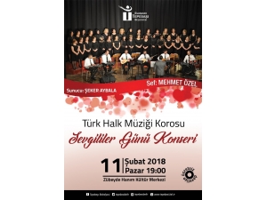 Türk Halk Müziği Korosundan Konser