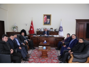 Pendik Ardahan İl Derneği, Rektör Biber’i Ziyaret Etti