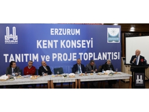 Erzurum Kent Konseyi’nden Tanıtım Ve Proje Toplantısı