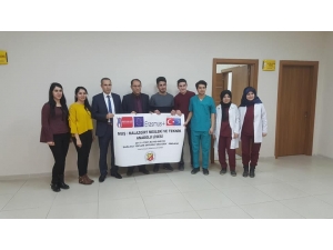 Yurtdışına Giden Öğrenciler Müdür Kaya’yı Ziyaret Etti