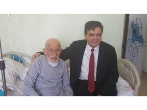 Başkan Yalçın’dan Hasta Ziyareti