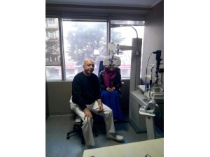 Kartepeli Kadınlara Ücretsiz Göz Taraması Yapıldı