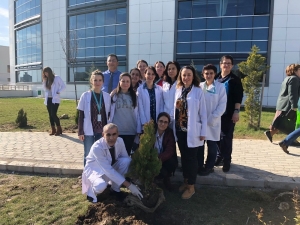 Kırklareli Devlet Hastanesinde Peyzaj Çalışması