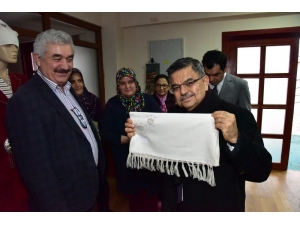 Başkan Yağcı’dan Osmanlı Kültür Ve El Sanatları Merkezine Ziyaret